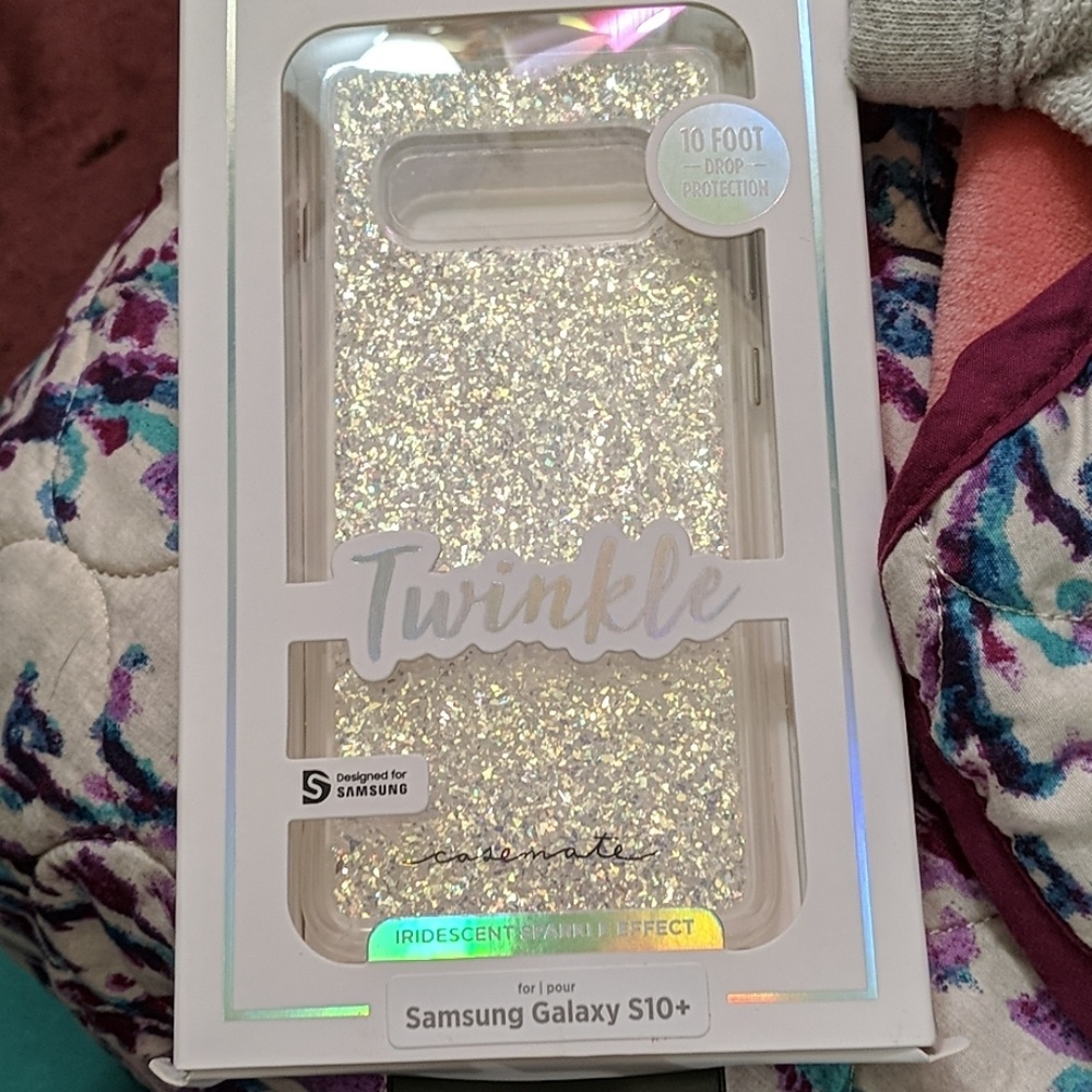 IRIDESCENT GLITTER CASEMATE FOR S10 +
